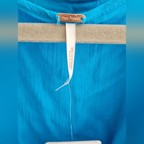 NWT Free People Embroidered Cora Mini Dress - Picture 4 of 5